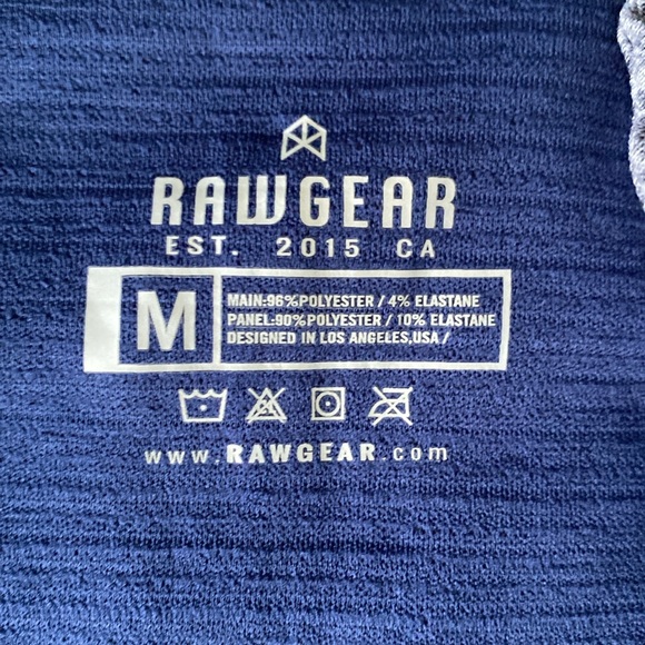 New Raw Gear mens halfway zipped pullover sweater, size M - Picture 6 of 7